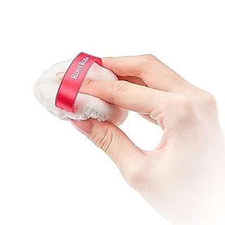 Rosy Rosa Veludo Touch Puff 2P พัฟทรงกลม เนื้อผ้ากำมะหยี่