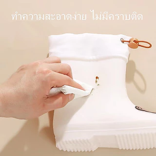 (พร้อมส่ง) รองเท้าบูทสั้นกันฝน สำหรับเด็ก ไซส์เล็ก 700