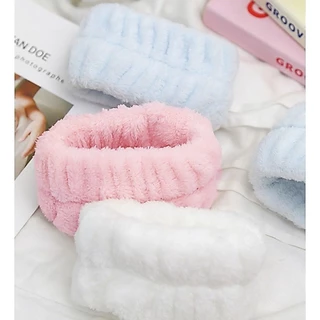 สายรัดข้อมือผ้าขนหนูไมโครไฟเบอร์ นิ่มพิเศษ ซึมซับดี ใช้ได้หลายครั้ง เหมาะสำหรับล้างหน้าและเล่นกีฬา