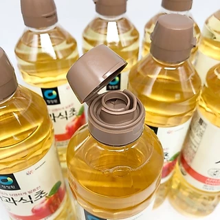Apple Cider Vinegar 900ML น้ำส้มสายชูหมักจากแอปเปิ้ล แอปเปิ้ลไซเดอร์ 식초 Chung Jung Won