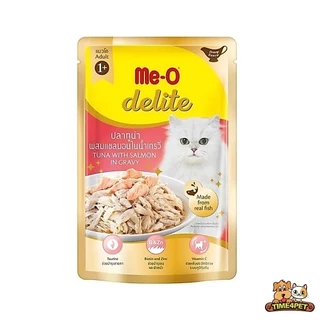 (ยกโหล 12ซอง) Me-o delite อาหารเปียก มีโอ ดีไลท์ ขนาด 70 กรัม