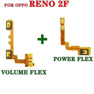ใหม่เปิดปิดระดับเสียง Flex Cable สําหรับ OPPO Reno 2F 2 F Power Volume ปุ่มด้านข้างปุ่ม Flex Ribbon