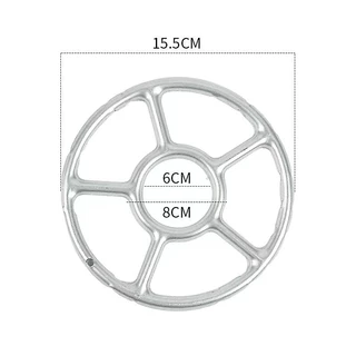 SZX สากลลื่นเตาเหล็ก Trivets สำหรับห้องครัวกระทะ Cooktop ช่วงผู้ถือกระทะยืนชั้นวางเตานมผู้ถือหม้อสำหรับเตาก๊าซ