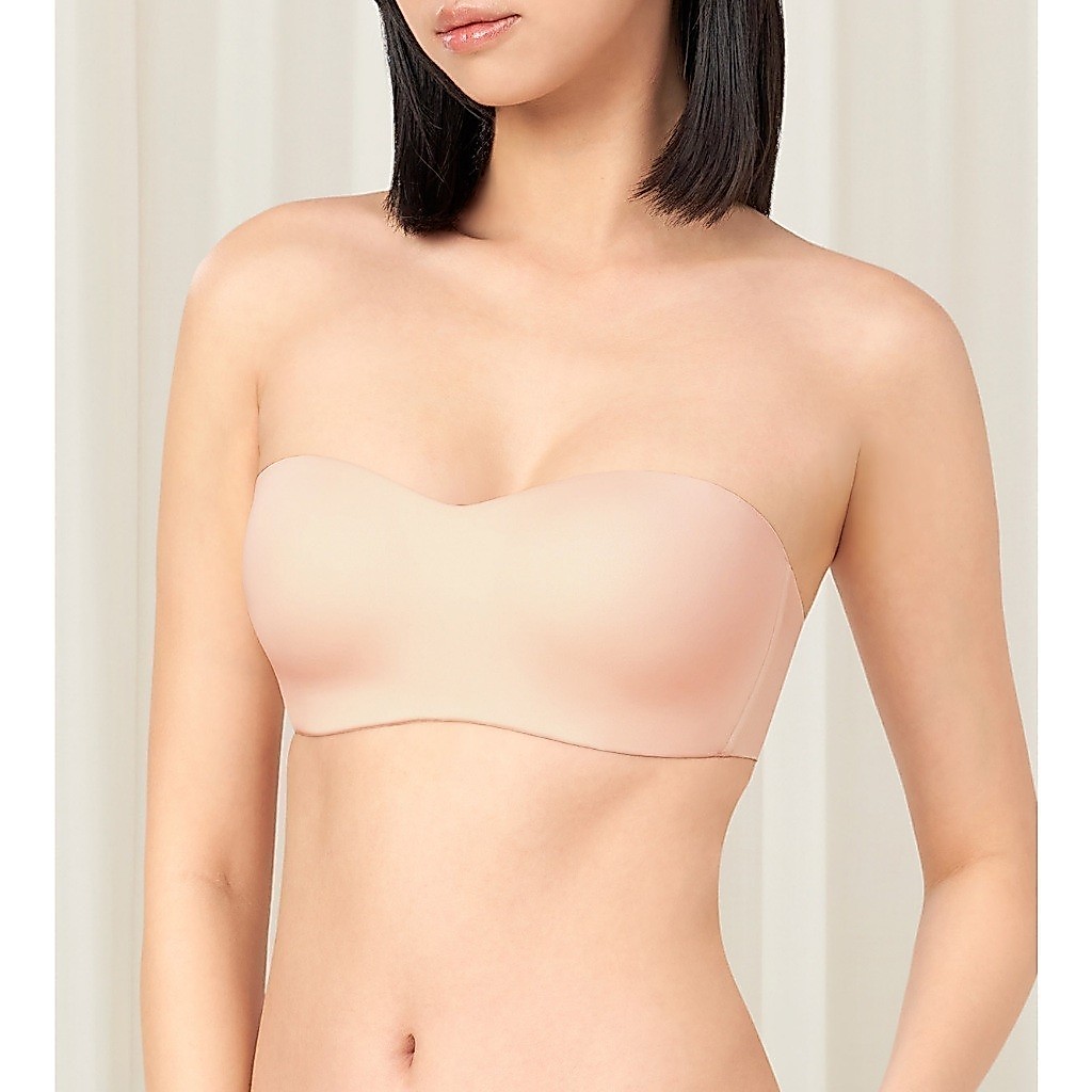 Triumph เสื้อชั้นในแบบเกาะอกไม่มีโครง รุ่น Tri-zone HPD รหัส 10218664 สีครีม 00CS — صورة 3