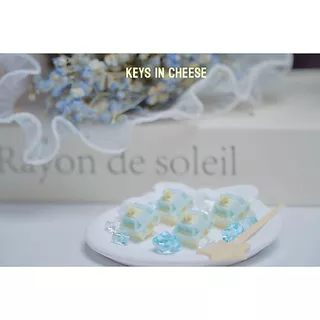 [พร้อมส่ง] สวิตช์ Keygeek Blue Cheese V2 BluecheeseLinear Switch สำหรับ Mechanical Keyboard Pre lubed