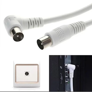 สายอากาศทีวี สายอากาศคอนโด สาย RG 6 พร้อมหัวท้ายสำเร็จ