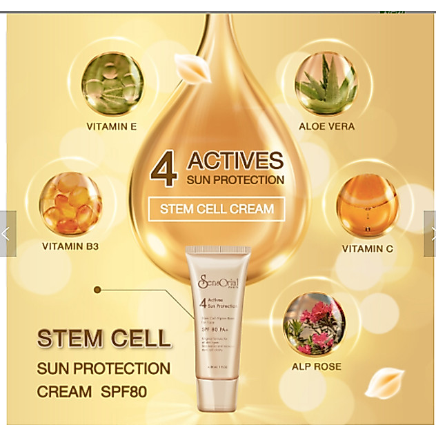 SENSORIAL STEM CELL SUN PROTECTION SPF80 (CERTIFIED BY FRANCE) 30 g. — صورة 2
