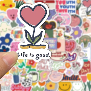 Kawaii Smiling Face สติกเกอร์น่ารัก 90 ชิ้นสติกเกอร์กันน้ําสติกเกอร์ความงามโทรศัพท์แล็ปท็อปสําหรับโรงเรียนส่วนบุคคล