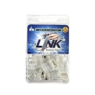 หัว RJ45 CAT6 US-1002A ยี่ห้อ Link 1 แพ็ค 10 ชิ้น