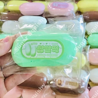 สกุชชี่น้ําตาล แท่งขนมปังสีมาการอง สกุชชี่ที่เพิ่มขึ้นช้า