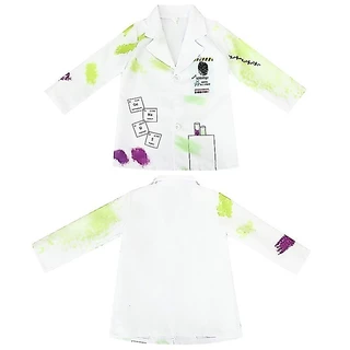 พร้อมส่ง เสื้อกาวน์นักวิทยาศาสตร์เด็ก สวมบทบาท pretend toy ชุดนักวิทยาศาสตร์ตัวน้อย