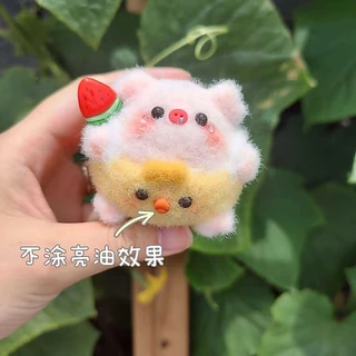 (ไทย) ปาก,เท้า ต๊าวเป็ดจิ๋ว (•ө•) For Tiny แบบแปะ Resin clay Handmade 100% สำหรับ ตุ๊กตาโครเชต์ ผ้าสักหลาด และอื่นๆ