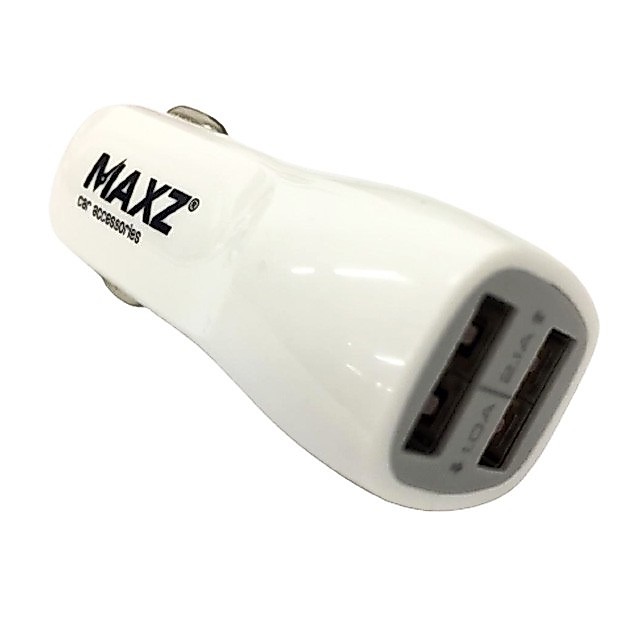 MAXZ Dual USB 2 In 1 Car Charger Adapter (สากล)