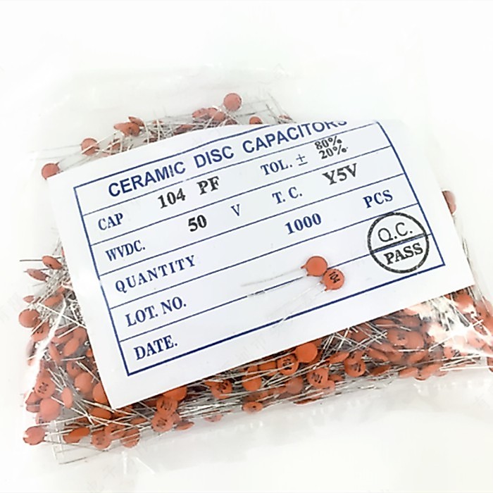 1000pcs Ceramic capacitor 50V 1pF ~ 100nF 0.1uF 104 4.7PF 10PF 22PF 33PF 47PF 100PF 101 220PF 221 3