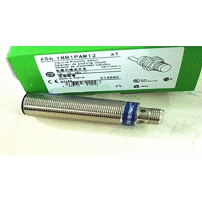 BH ยี่ห้อใหม่ 2 ชิ้น XS618B1PAM12 เซ็นเซอร์กระตุ้นอุปนัย, จุดเหนี่ยวนําโลหะ สินค้าของแท้ดั้งเดิมในสต
