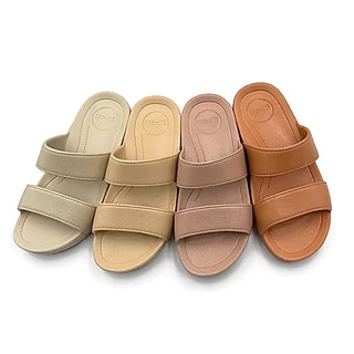 gpatt : Velveta Softwalk รองเท้าแตะสวมสองตอนแฟชั่นเพื่อสุขภาพสไตล์มินิมอล นุ่มเบา ซัพพอร์ตดี