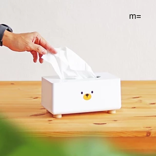 MinimalSculpt 🏠กล่องทิชชู่น่ารัก Bear & Friends รุ่น Soft pack ที่ใส่ทิชชู่ซอฟท์แพค มินิแพค ทิชชู่ป๊อปอัพ ทิชชู่เช็ดหน้า