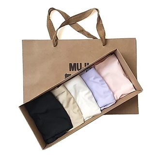 กางเกงในMUJI กางเกงชั้นในสุภาพสตรี สไตล์ญี่ปุ่น เนื้อผ้าเกรดพรีเมี่ยม กางเกงในไร้ขอบ ใส่สบาย ระบายอากาศได้ดี ราคาคุ้มค่า