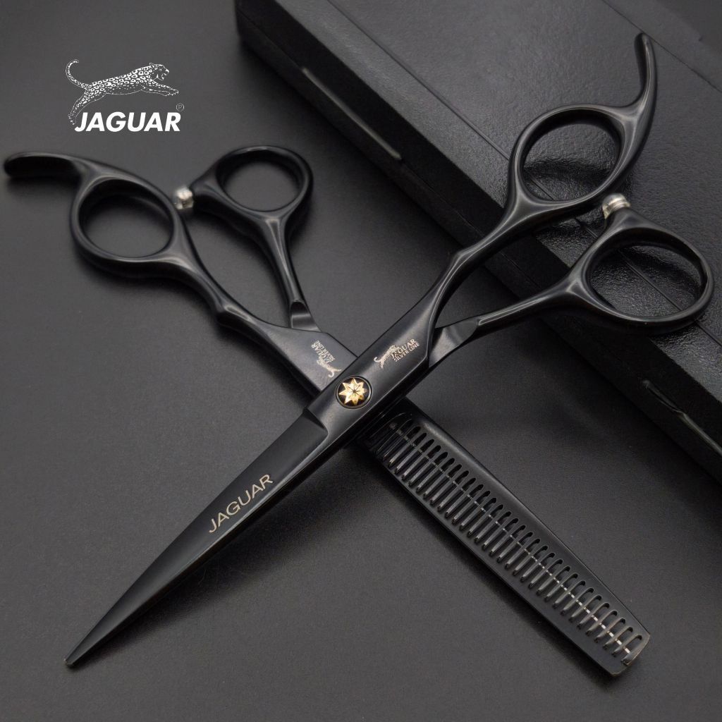 ถูก/แท้ Jaguar 1คู่ กรรไกรตัดผมจากัวร์  ขนาด 6 นิ้ว