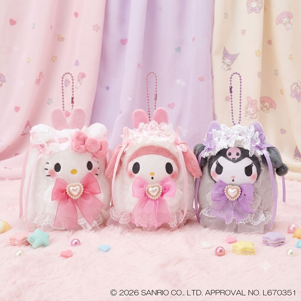 พร้อมส่งพวงกุญแจ Lolita Ghost collection
