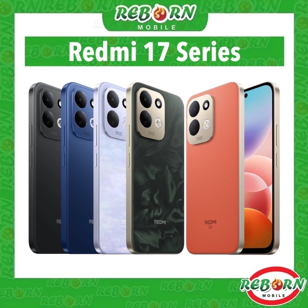 Redmi 17 series | Redmi 17 5G Snap 4 Gen 5 | 4G Helio G91 Ultra จอ 6.9“ 120Hz แบต 7500mAh ชาร์จไว ศู