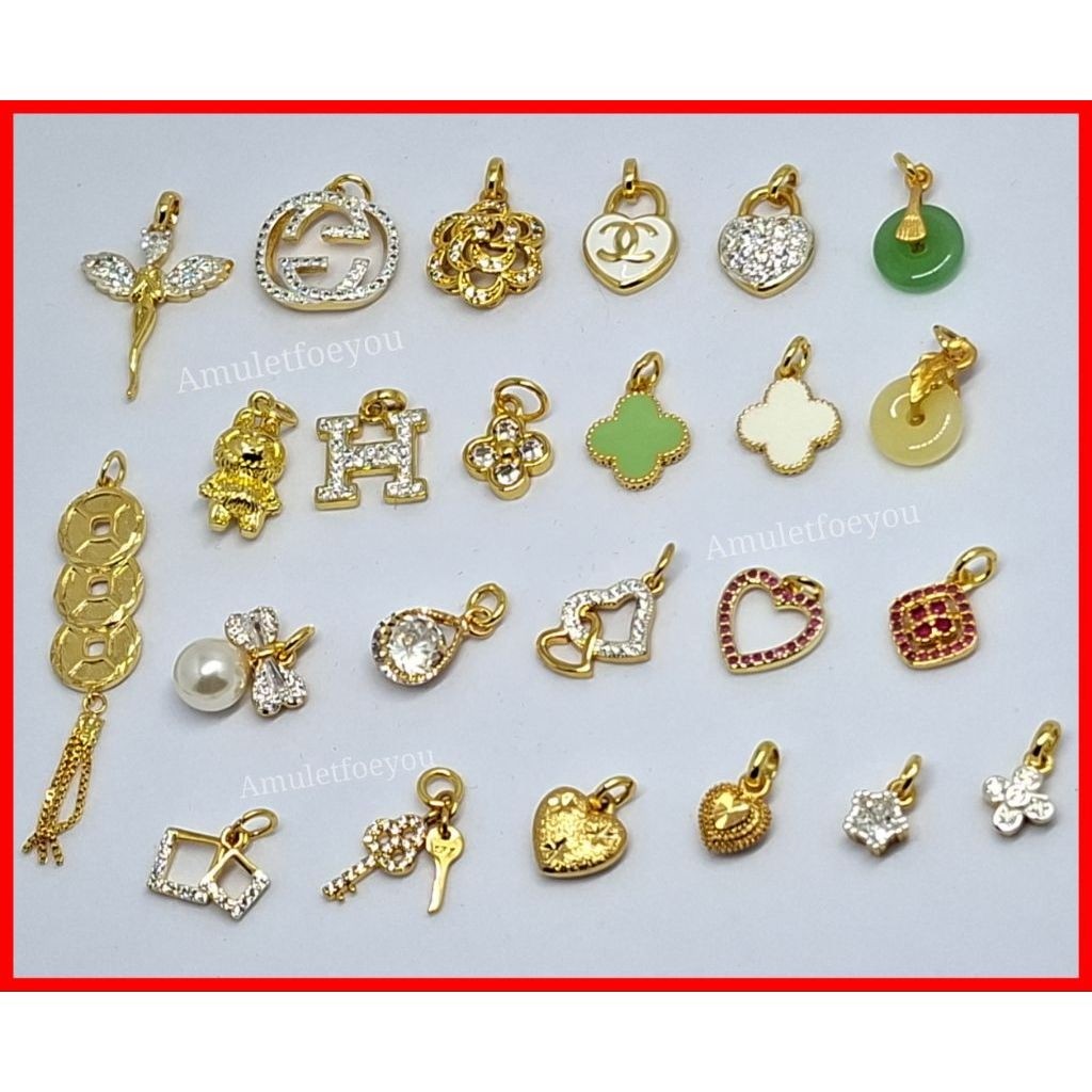 จี้ทองอิตาลี่ จี้ทอง 18k (สำหรับคนแพ้ง่าย)