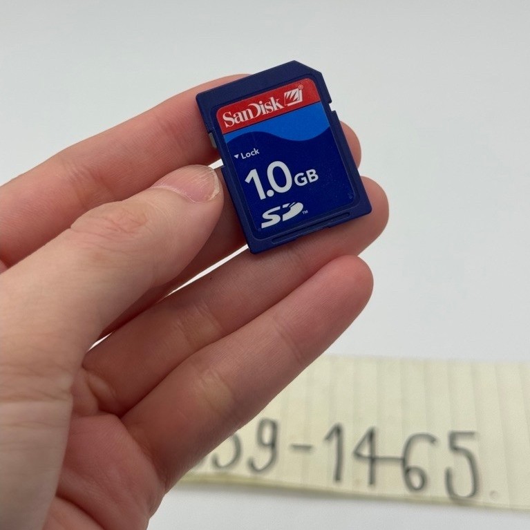 เมมโมรี่การ์ด sandisk 1gb ของแท้