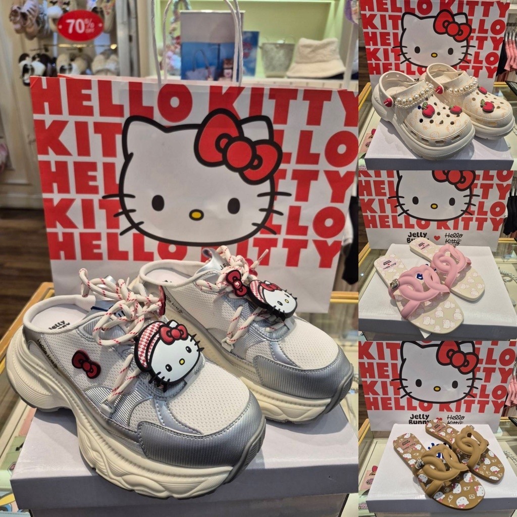 Jellybunny hello kitty  พร้อมถุงกระดาษ ของแท้จากชอป
