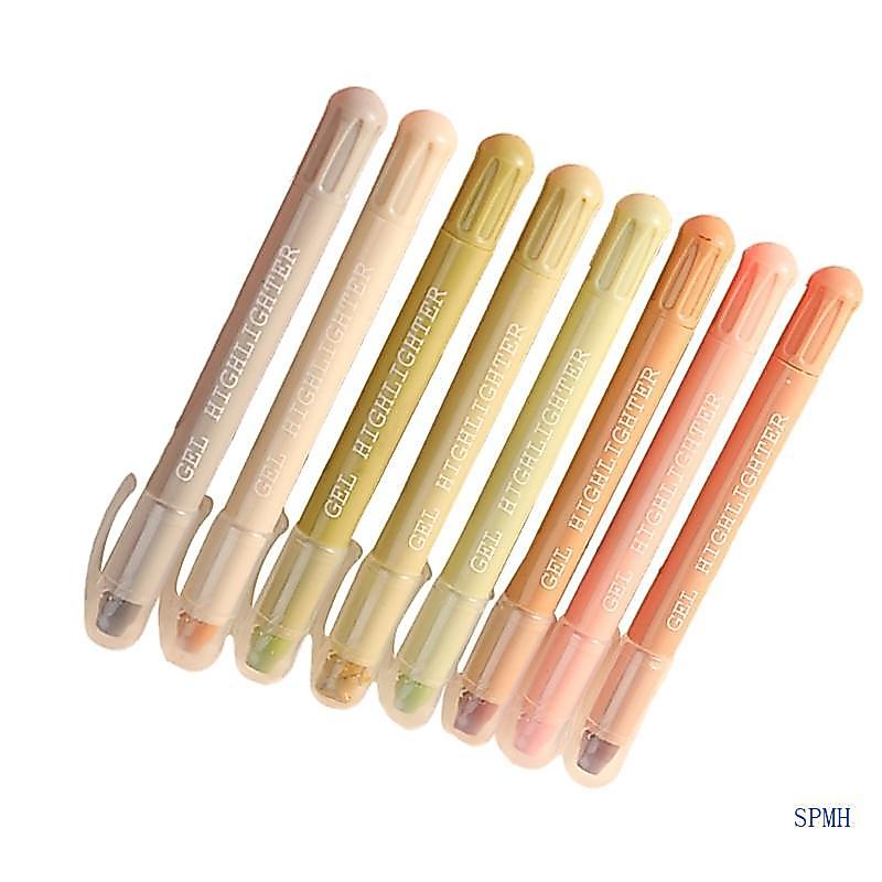 Super 8 ชิ้น Bible Marker ปากกา Highlighter ปากกาความงาม Highlighter Markers สําหรับโรงเรียน