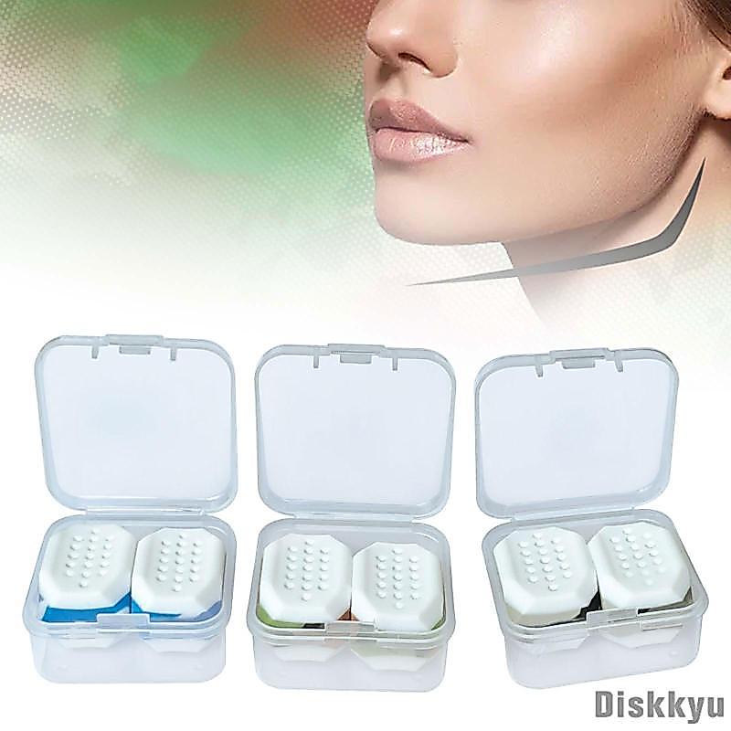 [Diskkyu] 2x Jaw Exerciser Jawline Shaper ซิลิโคน Face Shaper Facial Exerciser Jawline Exerciser สํา