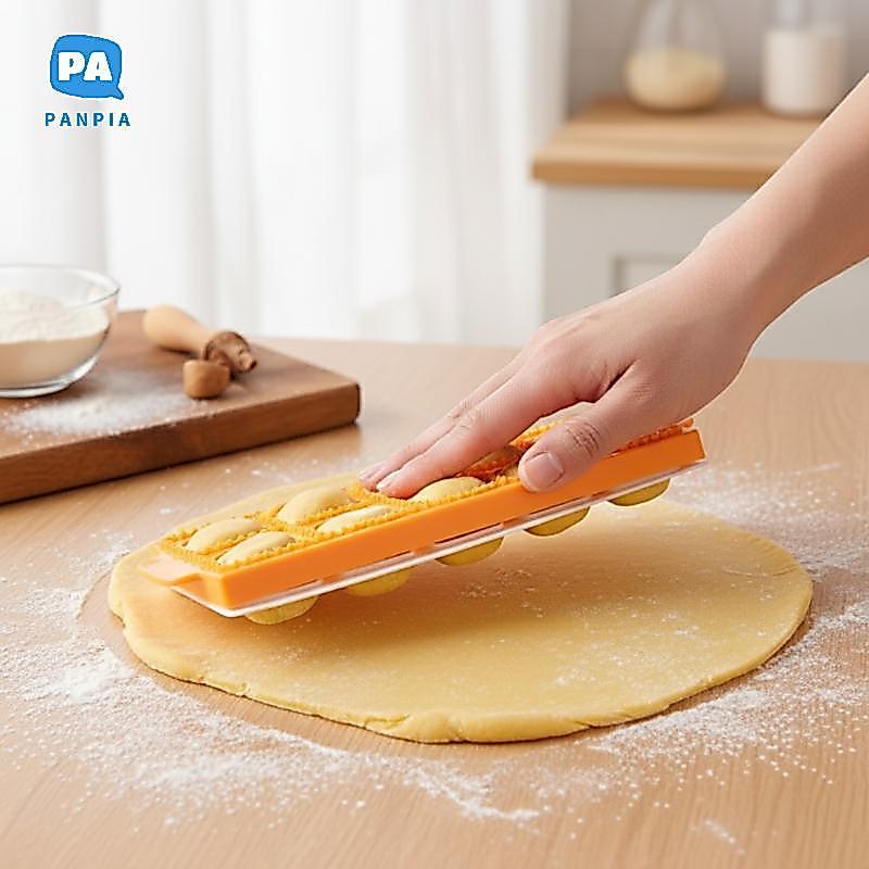 [NBI] Ravioli เครื่องตัดและ Tortellini แม่พิมพ์ชุดสําหรับ Dumpling ทําชุดเครื่องมือเบเกอรี่ Pasta Sh