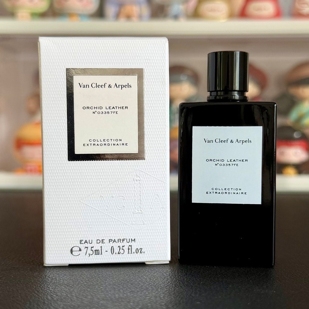 น้ำหอม Van Cleef & Arpels Orchid Leather Eau de Parfum ขนาดพกพา 7.5 มล. ป้ายไทย ไซซ์หายาก