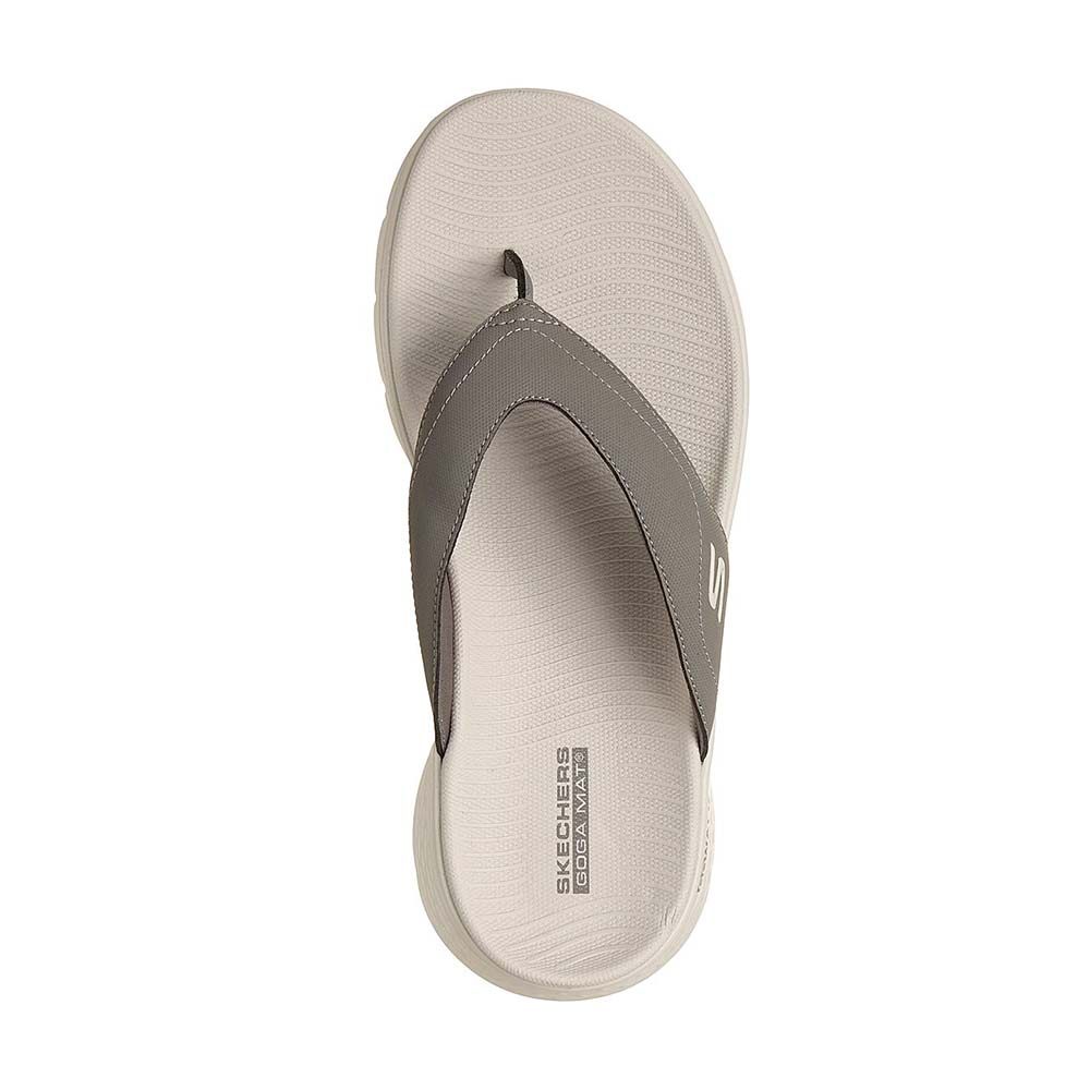 Skechers สเก็ตเชอร์ส รองเท้าแตะผู้ชาย Men O-T-G Gowalk Flex Sandals - 229402-GRY (latest) — صورة 4