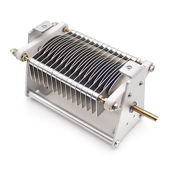 20-240P Air Variable Capacitor, 2KV High Voltage Tuning Capacitor for Radio & Amplifier Projects