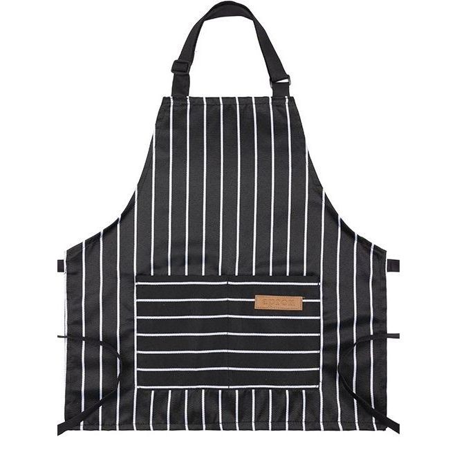 ชุดกันเปื้อนสำหรับเด็กApron ลายทางสไตล์เรียบหรู พร้อมกระเป๋าหน้า สำหรับเด็กส่วนสูง100-140ซม.ผ้าฝ้ายโพลีเอสเตอร์ พร้อมส่ง