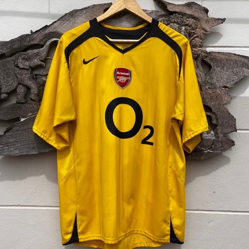 เสื้อฟุตบอลของแท้ Arsenal 2005/06 Away Kits แท้💯