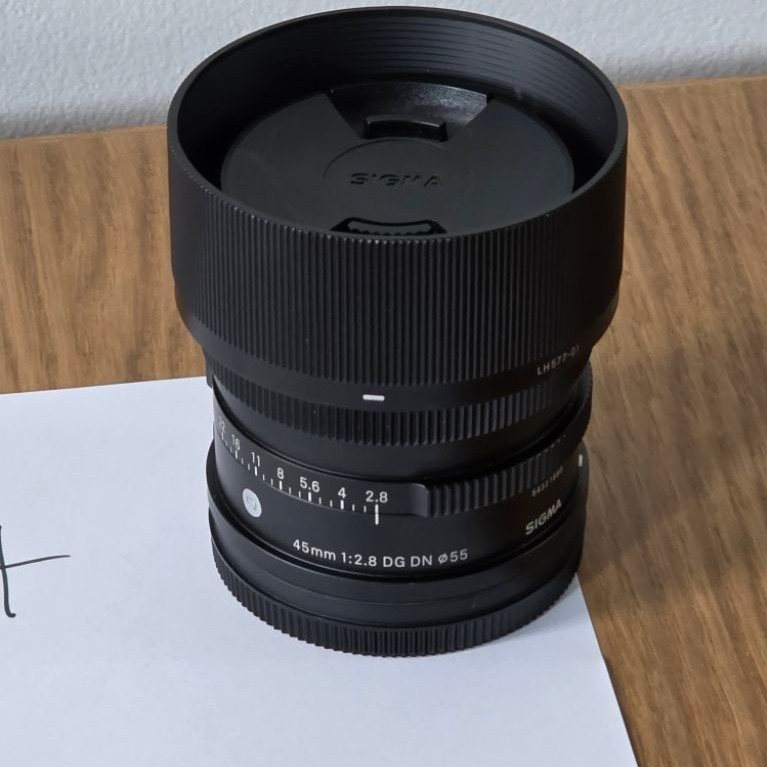 Sigma 45 MM F2.8 [L mount] เลนส์มือสอง สำหรับกล้อง Lumix Leica Sigma แถมฟิลเตอร์