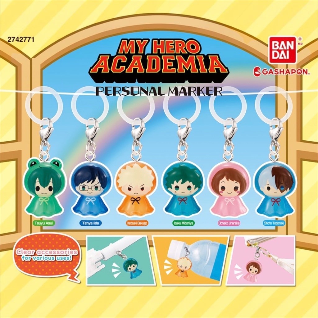 กาชาปอง MY HERO ACADEMIA PERSONAL MARKER