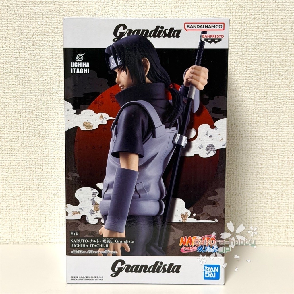 NARUTO Shippuden - Uchiha Itachi II Anbu Ver. Grandista Figure [BANPRESTO] [Direct from Japan] [100%