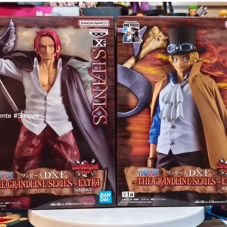 BANPRESTO #มือ1 ของแท้ญี่ปุ่น# ONE PIECE DXF The Grandline Series Extra - แชงคูส Shanks/ซาโบะ Sabo