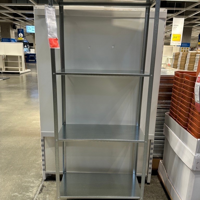 shoppingIKEA HYLLIS ฮึลลิส ชั้นวางของ, ใน/นอกอาคาร, 60x27x140 ซม.