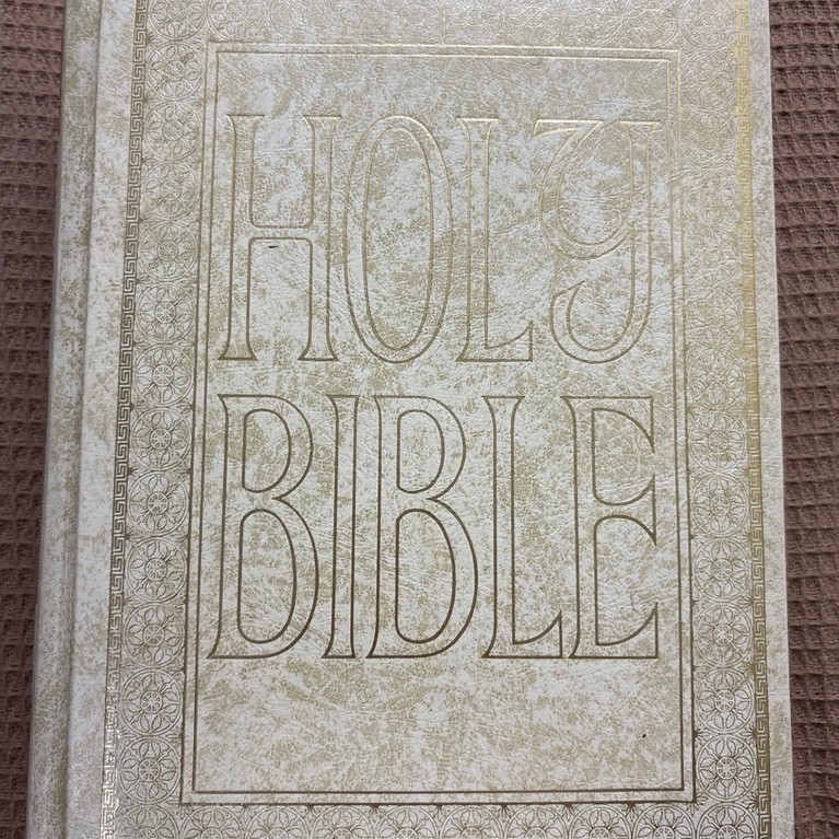holy bible new american bible มือสอง กระดาษยับ