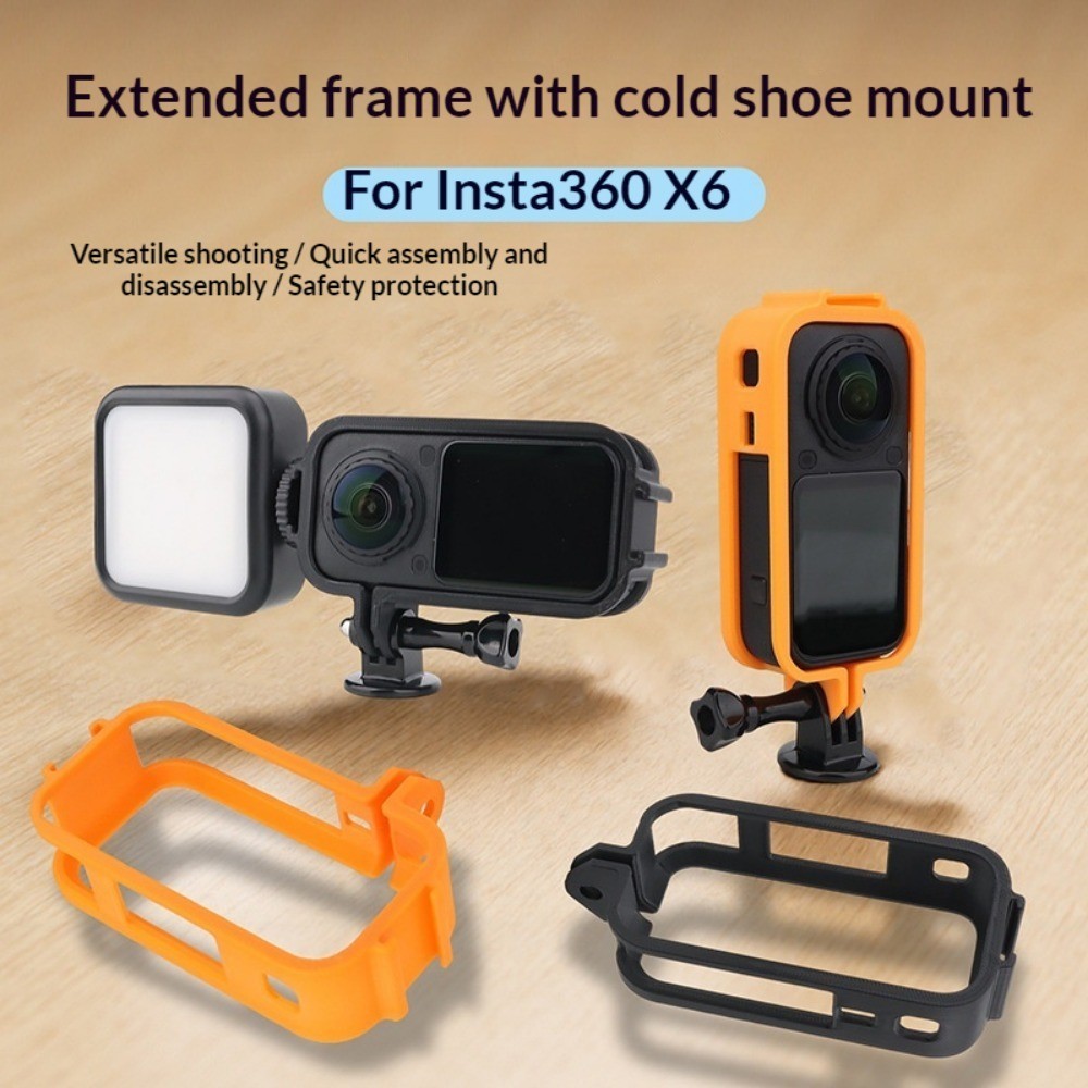 สําหรับ Ista360 X6 อุปกรณ์เสริมสําหรับ Ista360 X6 กรอบยิงแนวตั้งและแนวนอนสําหรับ Ista360 X6 กรอบขยาย