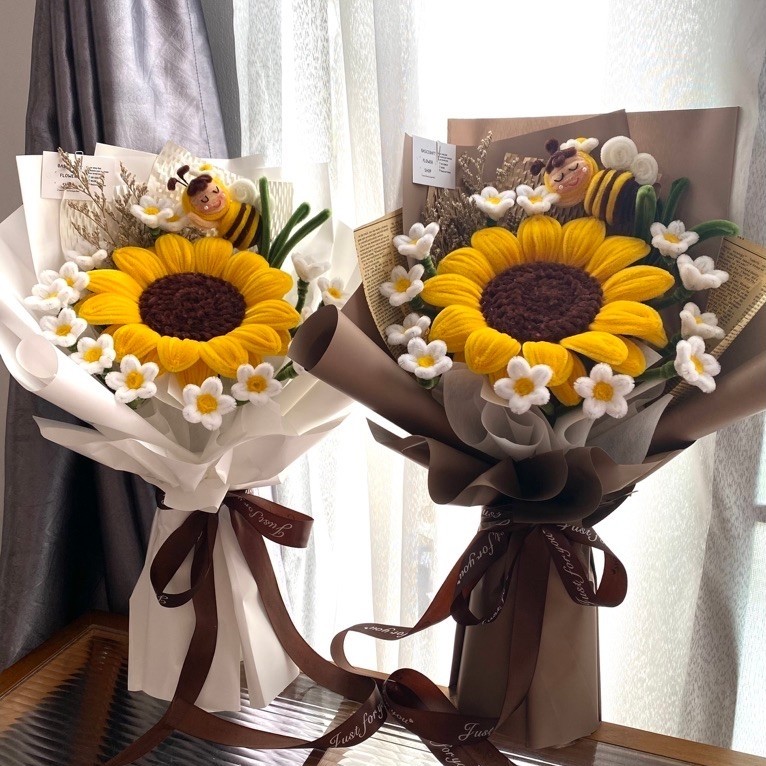 พร้อมส่ง❗️ช่อดอกไม้กำมะหยี่งานขายดี