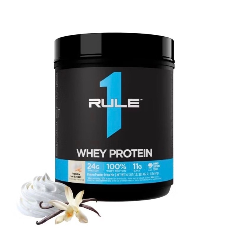 Rule1 Whey Blend Protein ขนาด 1 lb-Vanilla