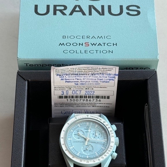 Swatch x Moon Swatch Mission to Uranus
