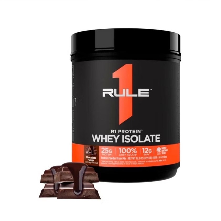 Rule1 R1 Whey Protein Isolate ขนาด 1 lb.เวย์โปรตีน