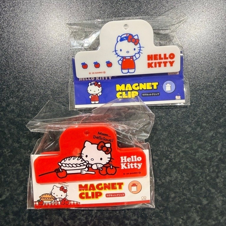 Baby Oysters Clip and Sanrio Magnet Clip