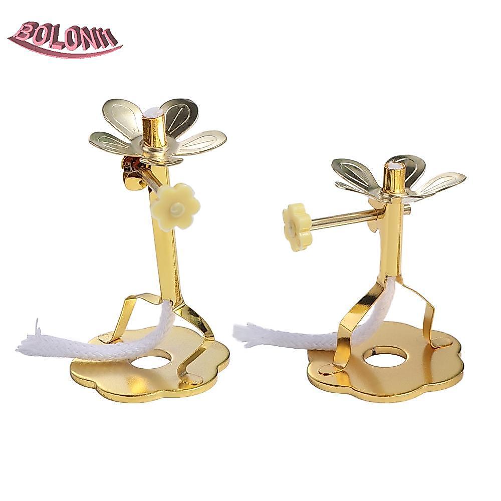 BO Wick Holder Telescopic Adjustable Lamp Core Alloy Fotang พร้อมฐาน Wick Wick