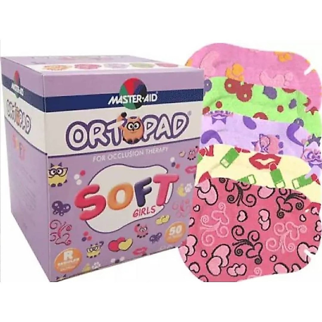30 ชิ้น Master-aid Ortopad Eye Patch Lazy Eye Amblyopia BOY AND GIRL 30 ชิ้น